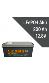Lexron 200Ah 12.8V Lityum Akü 